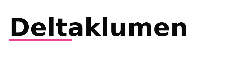 Deltaklumen logo