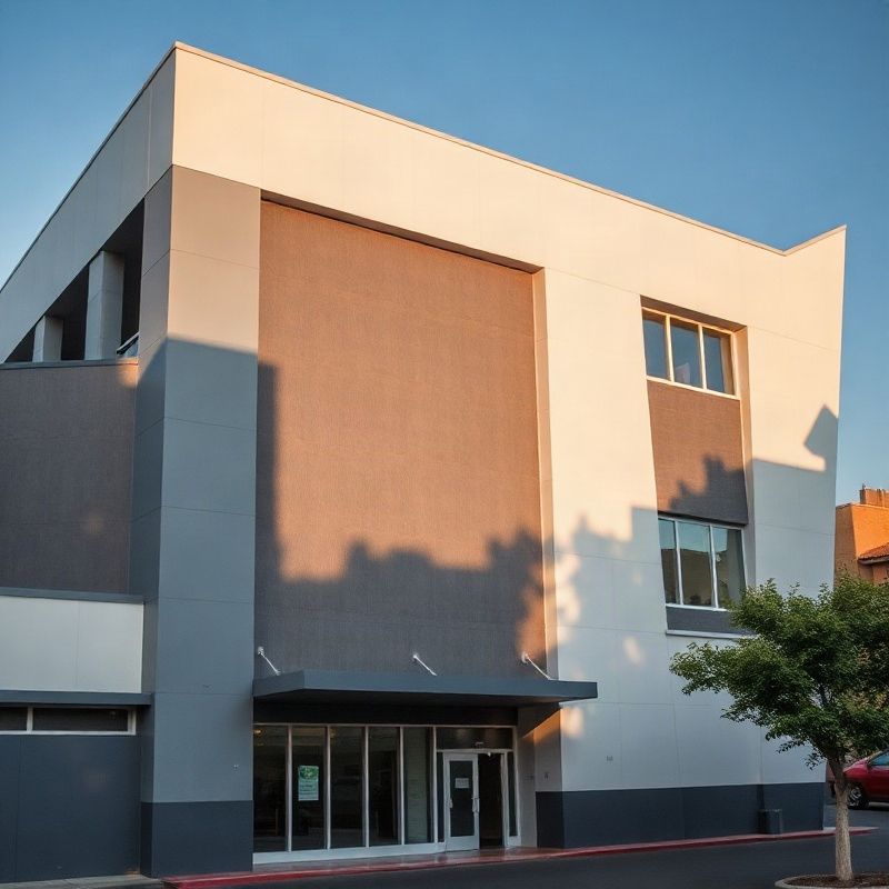 Contemporary Kisumu commercial building facade